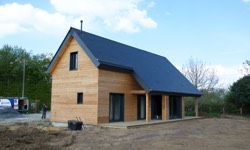 Maison ossature bois Calvados 50 Normandie